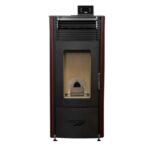 Estufa de pellet modelo ATHENEA 12 Automatica, 12KW.