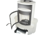 Kit de chimenea Hark Avenso GT ECO plus cerámica blanca 8 kWKit - Imagen 3
